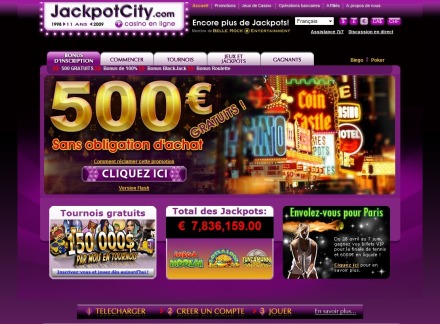 Aperçu Jackpot City Casino (Bonus & Informations)