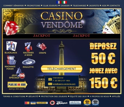 Aperçu Casino Vendôme (Bonus & Informations)